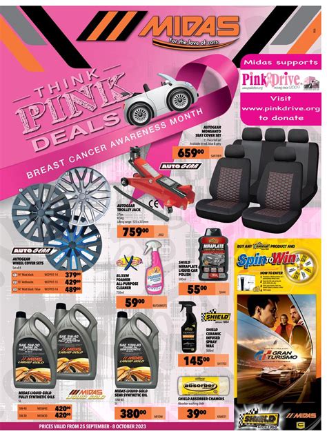 midas specials|Midas midas promotions specials brochure.